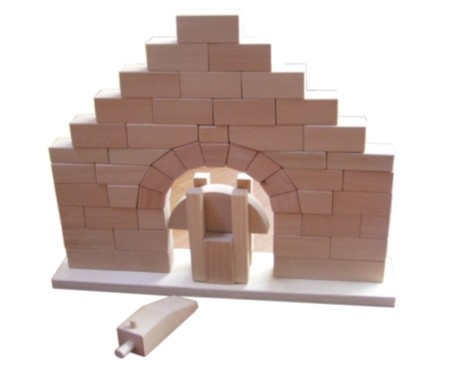 Römische Brücke   Montessori Material Lernspielzeug